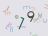 This is a captcha-picture. It is used to prevent mass-access by robots. (see: www.captcha.net)